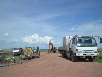В Ширинском районе Республики Хакасия строится новый водозабор
