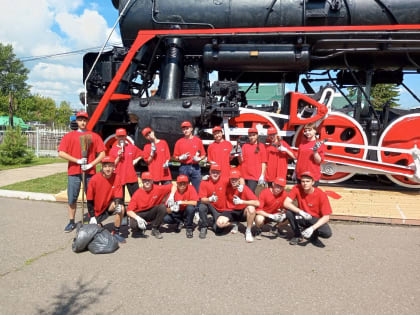 Трудовой отряд «Юный железнодорожник» приступил к работе