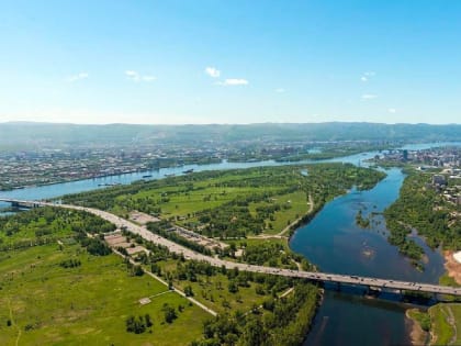 Красноярцев просят воздержаться от прогулок на острове Татышев