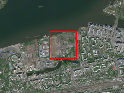 Начало работ по реновации бывшей судостроительной верфи по ул. Складская в г. Красноярске