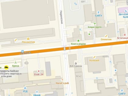 В Красноярске с 11 августа временно ограничат движение на улицах Ленина и Перенсона