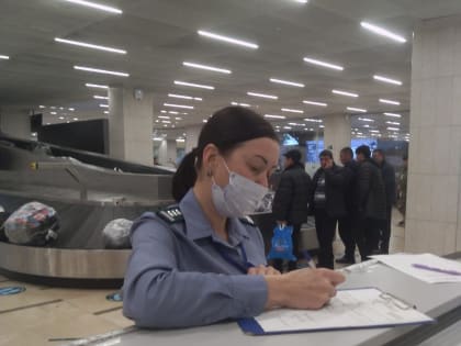 В аэропорту Красноярска за месяц пресекли ввоз более 500 кг запрещённой продукции 