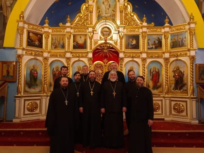 Состоялась общая исповедь духовенства Норильского благочиния