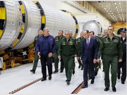 Сергей Шойгу посетил Красноярск