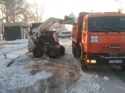 В Красноярске из-за некачественной уборки снега уволили главу МП 