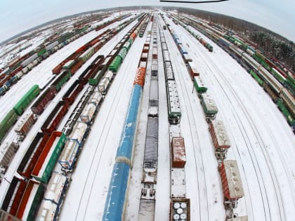 Перевозки контейнеров на Красноярской железной дороге увеличились на 1,6% в 2022 году