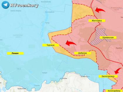 Армия России круглосуточно уничтожает врага под Кременной