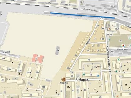 Администрация Красноярска заказала проект дороги к детсаду №221 на улице 8 Марта