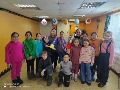 В дудинских посёлках прошли мероприятия ко Дню космонавтики