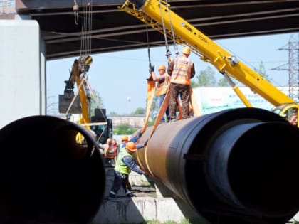 26 километров новых труб проложили в Красноярске за 3 года