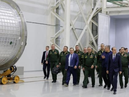 Сергей Шойгу проверил выполнение гособоронзаказа на красноярском «Красмаше» (видео)