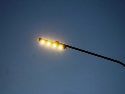 В Иркутске продолжается обустройство наружного освещения