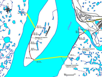 На Таймыре запустили движение по ледовой переправе