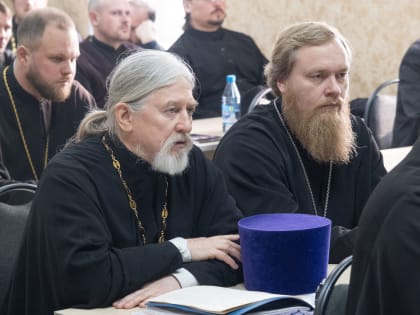 При участии главы Красноярской митрополии состоялось собрание духовенства Канской епархии