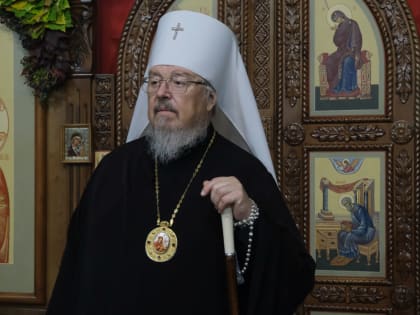 Владыка Пантелеимон совершил всенощное бдение в красноярском храме Архистратига Михаила и чуда его в Хонех