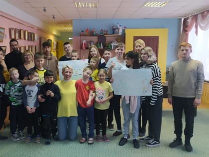 Активисты красноярского храма продолжают работу с воспитанниками детского дома в Есаулово