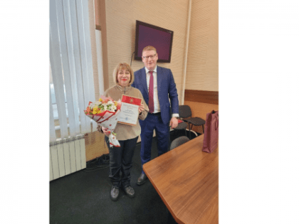 Светлана Бикчурина награждена благодарственным письмом Законодательного собрания Красноярского края