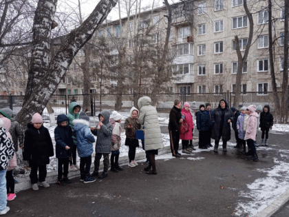 В Ачинской православной гимназии прошла плановая тренировка по эвакуации при пожаре