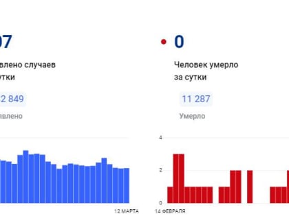 В Красноярском крае за сутки коронавирус обнаружен у 107 человек