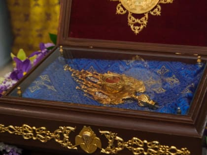 Частицу Ризы Пресвятой Богородицы привезли в Красноярск 4 марта