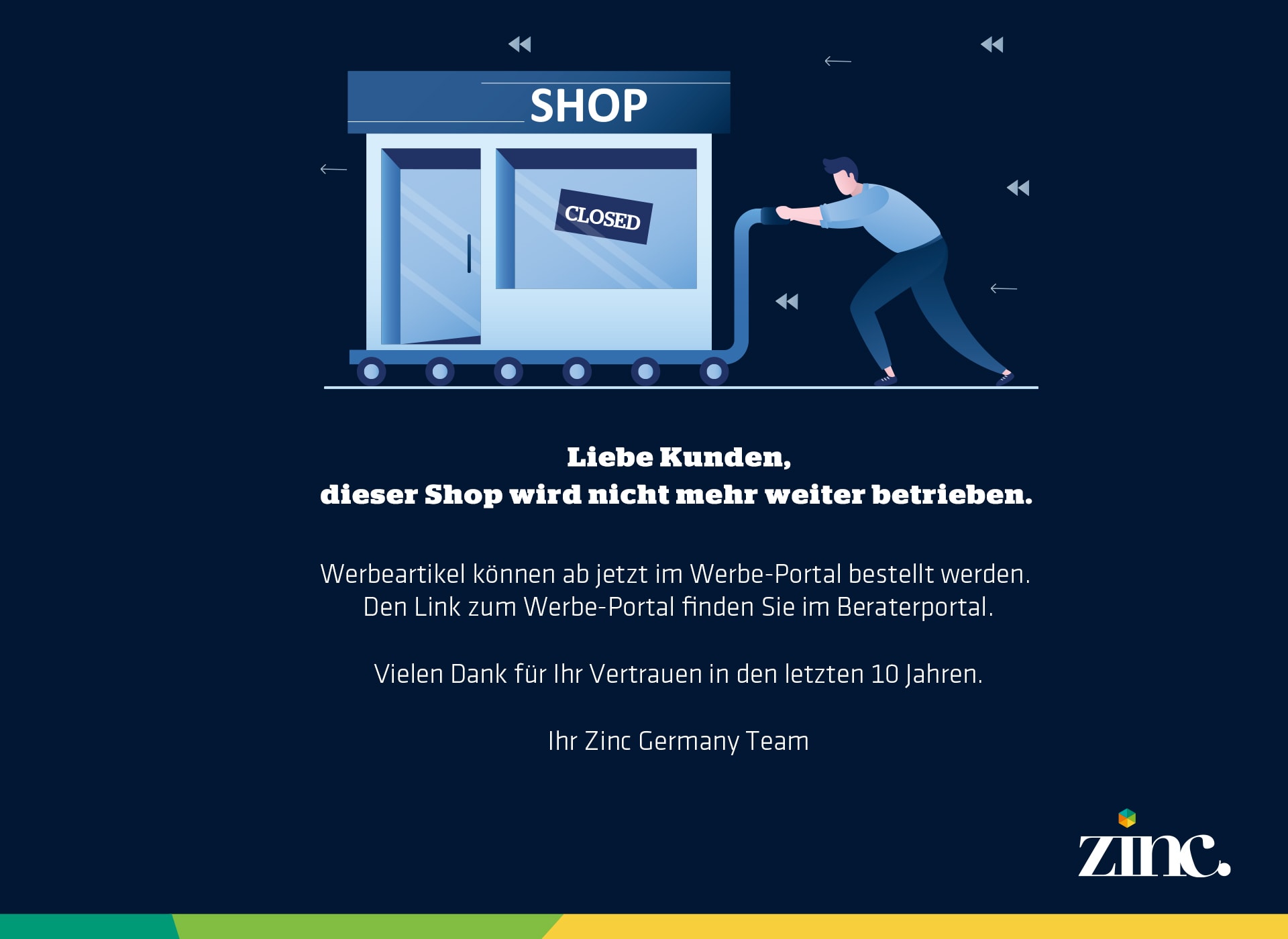 This shop has been closed