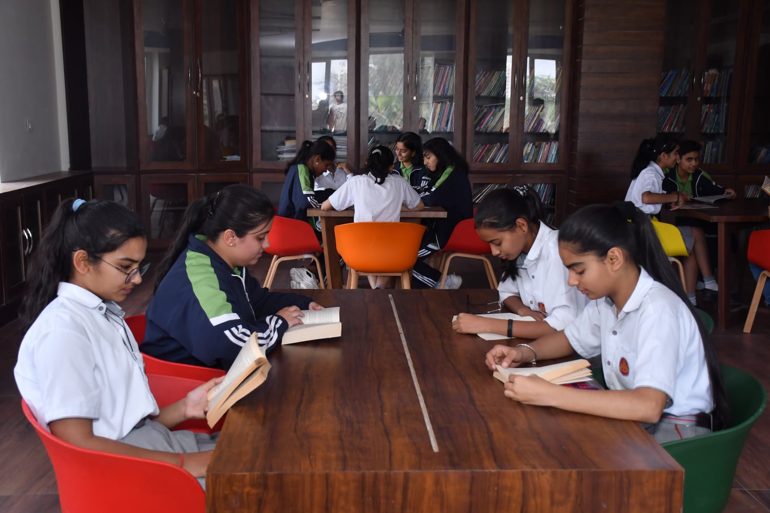 school library