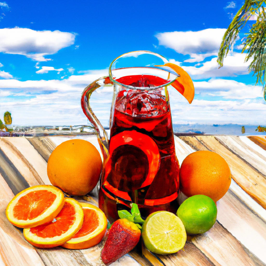 “Island Hopper Drink Recipe How to Make Perfect Sangria with Tropical