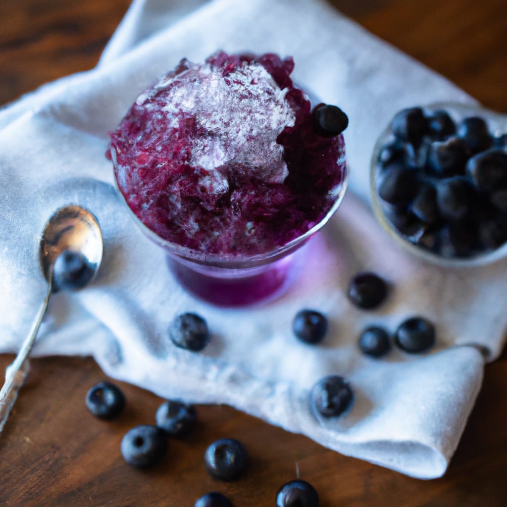 blueberry granita	aka blueberry granita