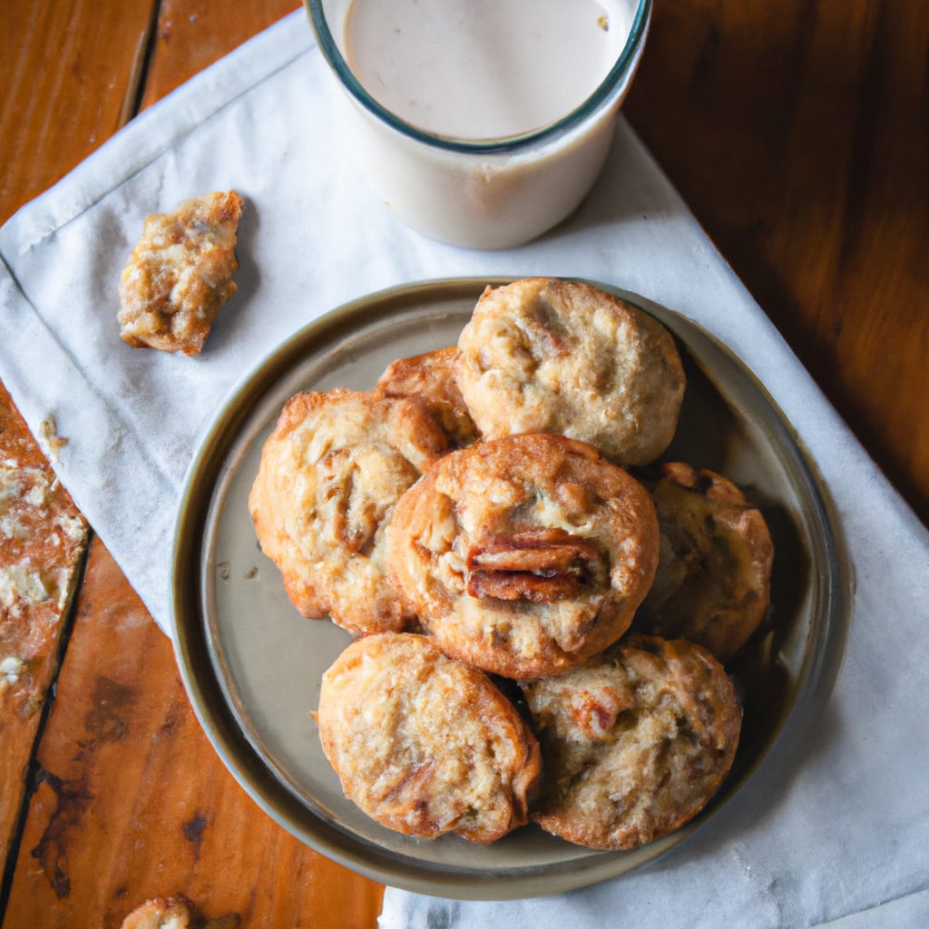 chewy coconut pecan cookies	aka coconut pecan cookies