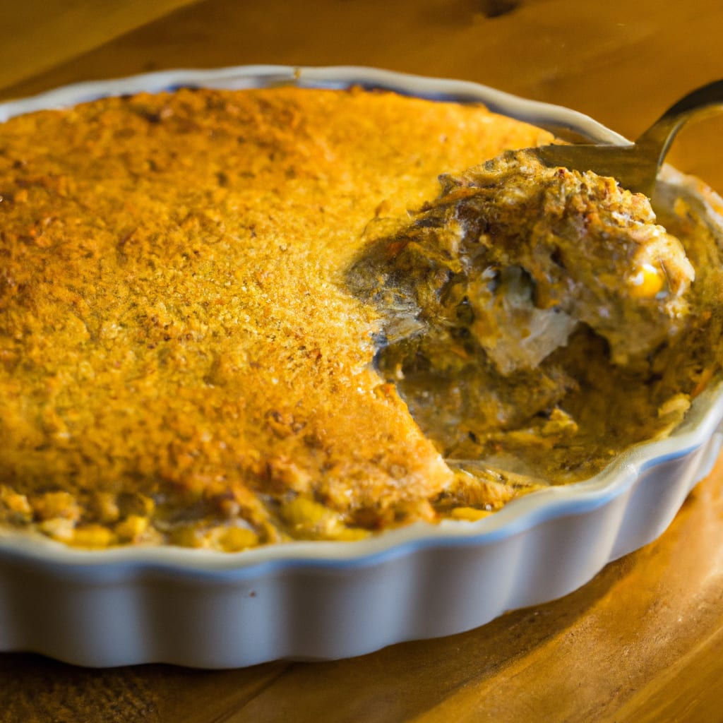 campbells cornbread chicken pot pie	aka cornbread chicken pot pie