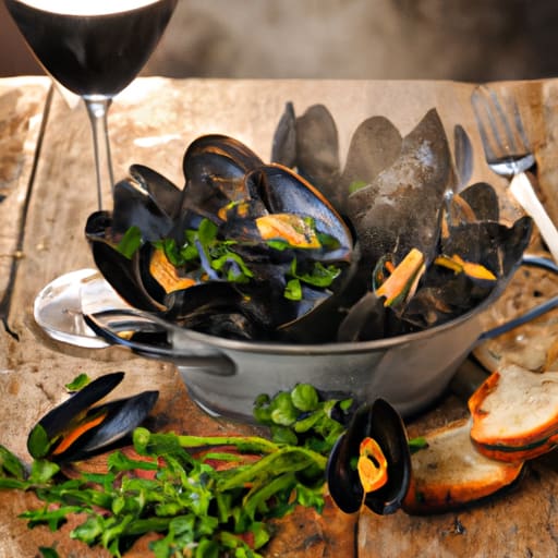 Classic Steamed Mussels Recipe