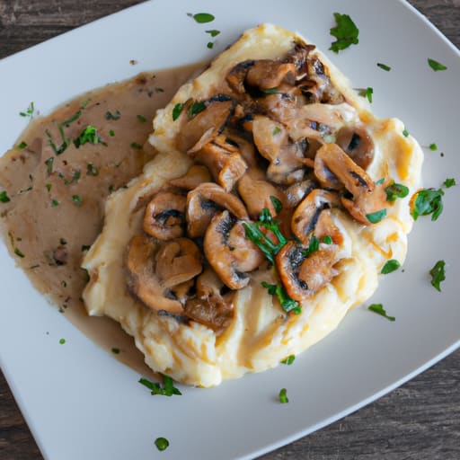 Creamy Garlic Mushroom Chicken Recipe