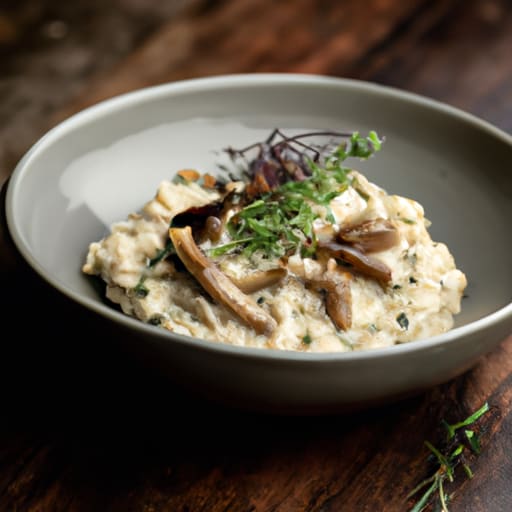 Decadent Creamy Mushroom Risotto Recipe with Arborio Rice Maotai Kitchen