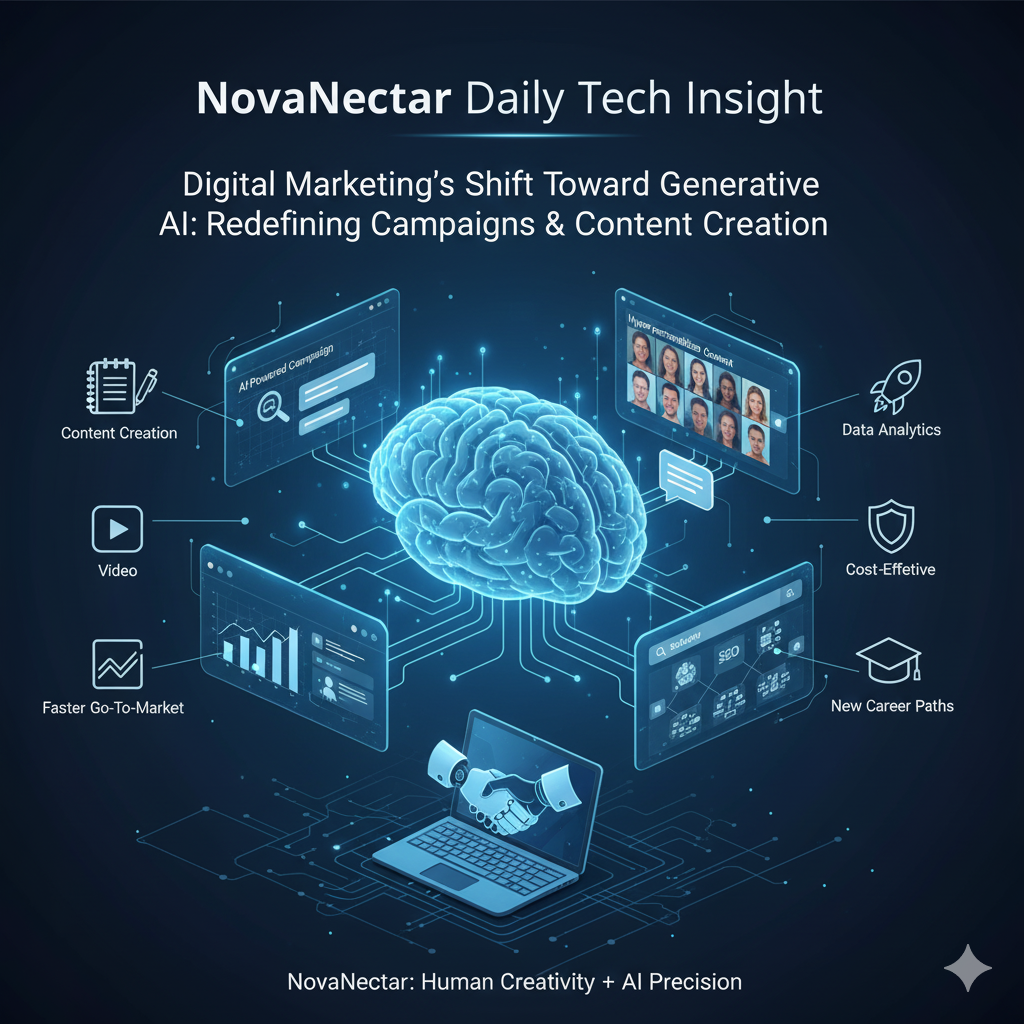 Digital Marketing’s Shift Toward Generative AI: Redefining Campaigns & Content Creation
