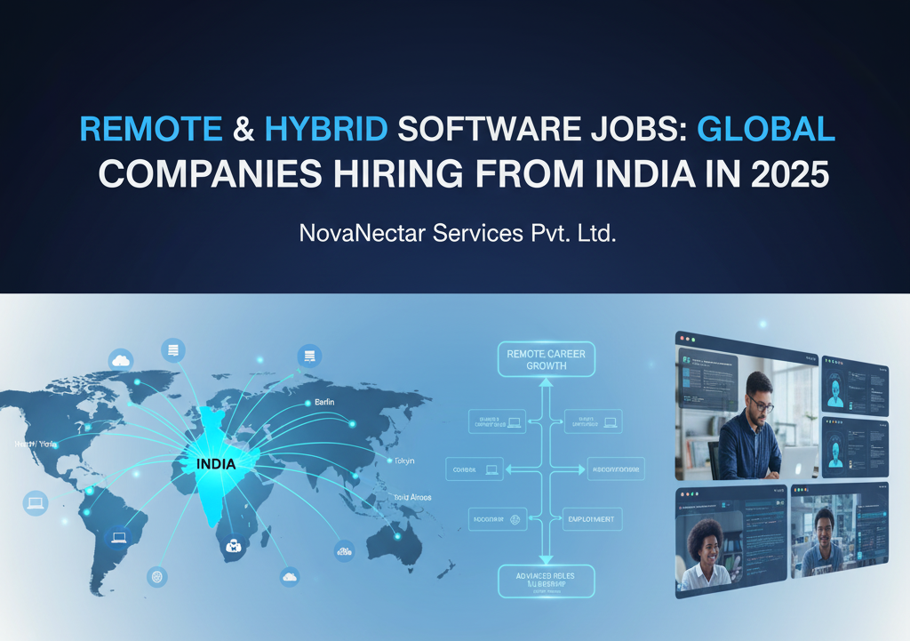 Remote/Hybrid Software Jobs & Global Companies Hiring from India (2025)