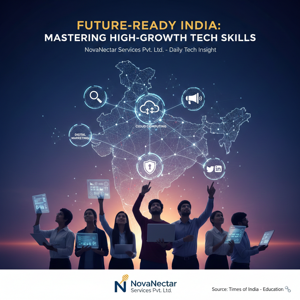Skills for “Future Jobs” in India: Data Analytics, Cloud Computing, Cybersecurity & Digital Marketing