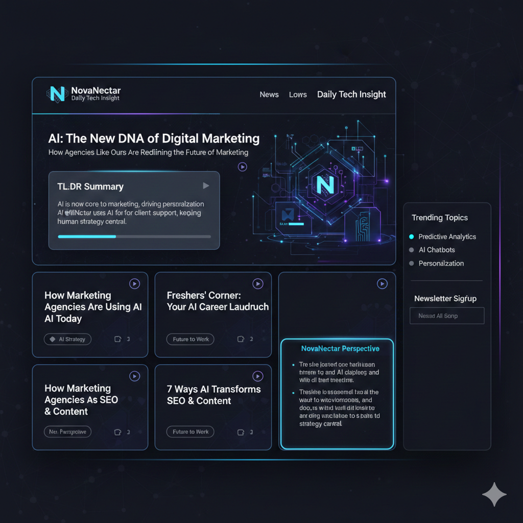 Use of AI in Marketing Agencies and How Freshers Can Prepare for Those Roles