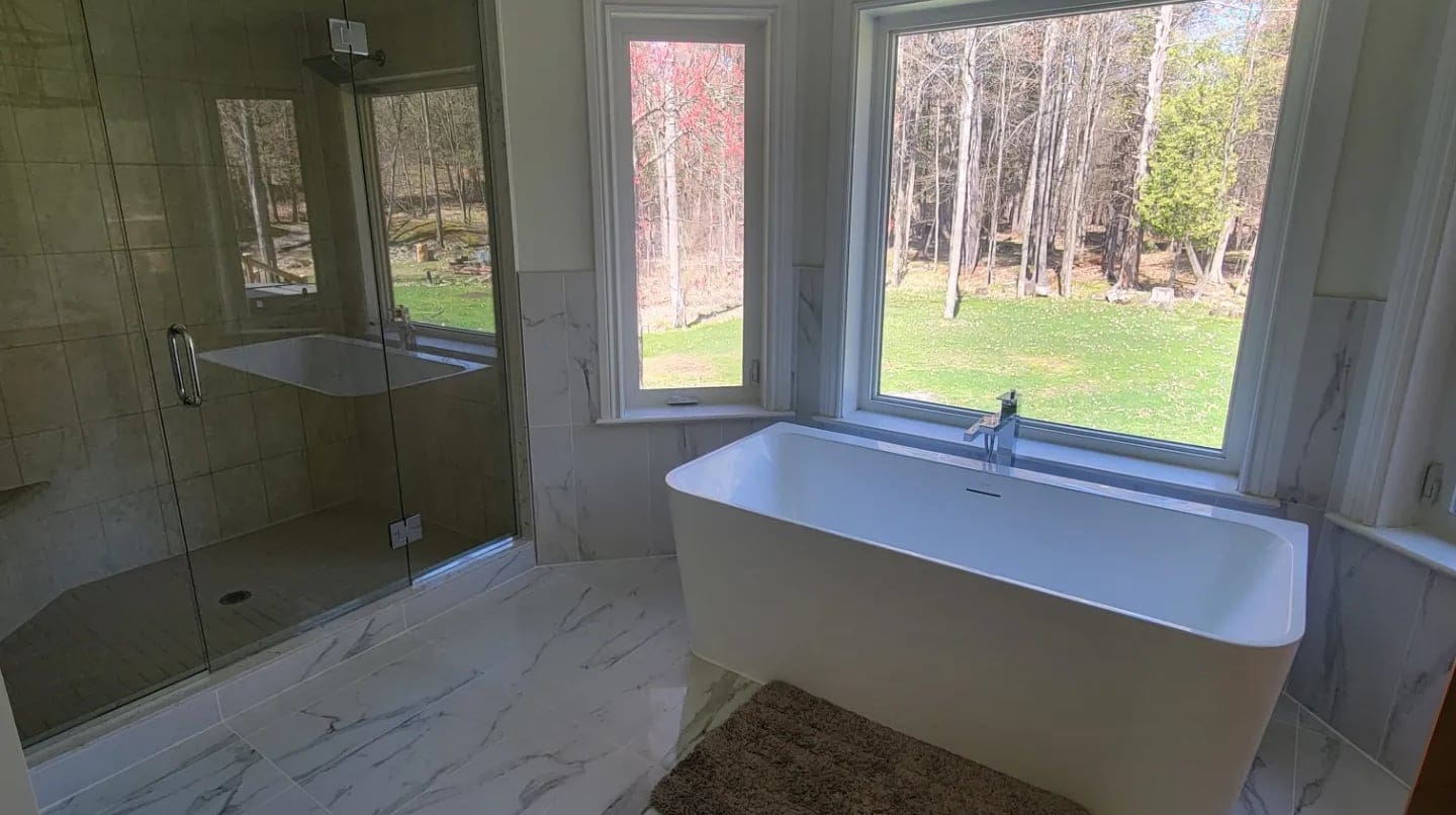 Glass shower Ottawa