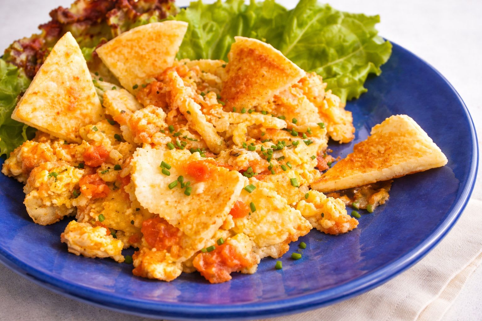 Migas de arepa