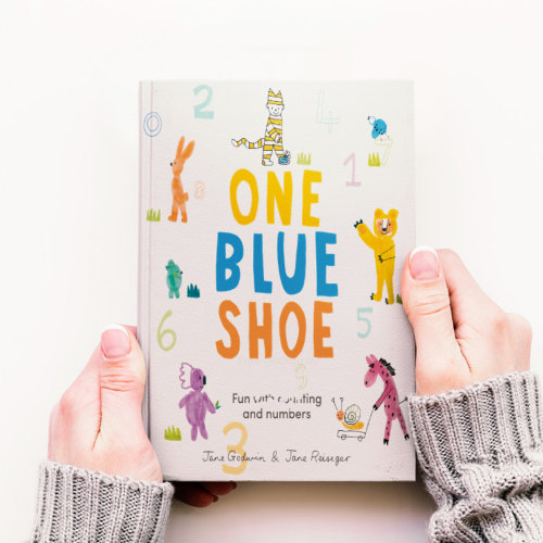 One Blue Shoe