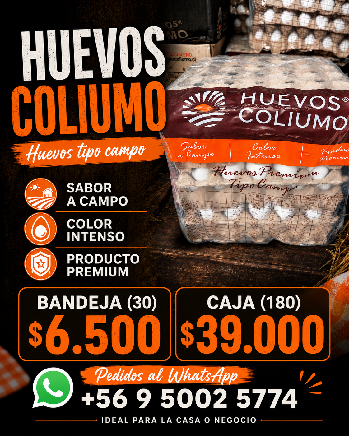 Huevos Coliumo