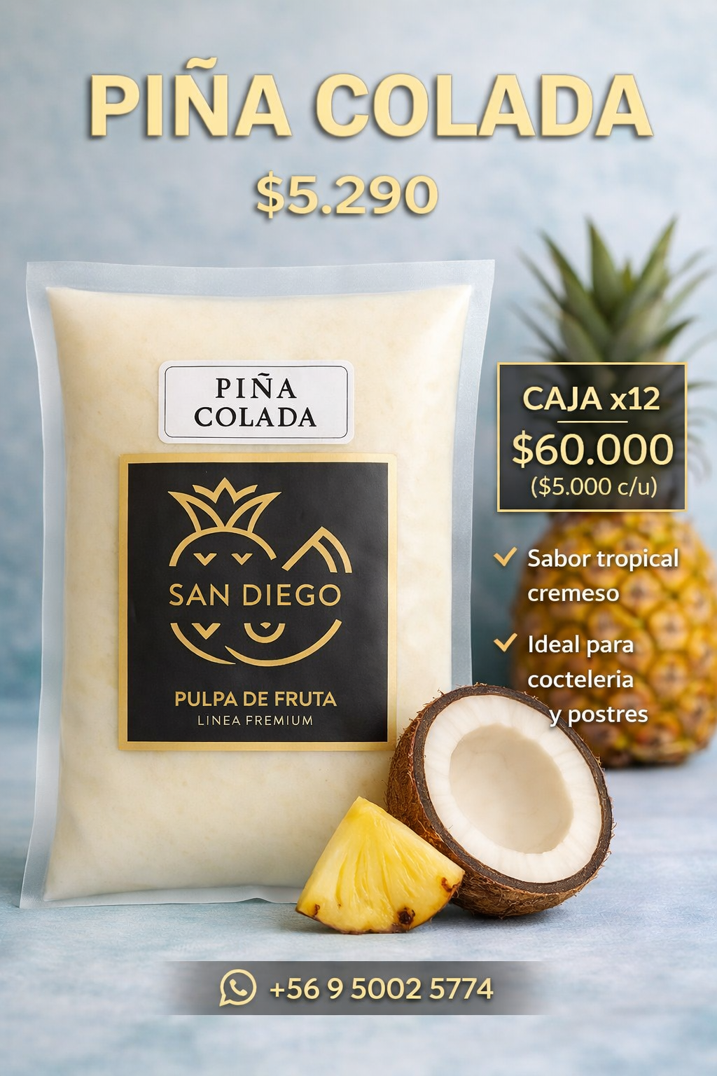 Pulpa Piña Colada