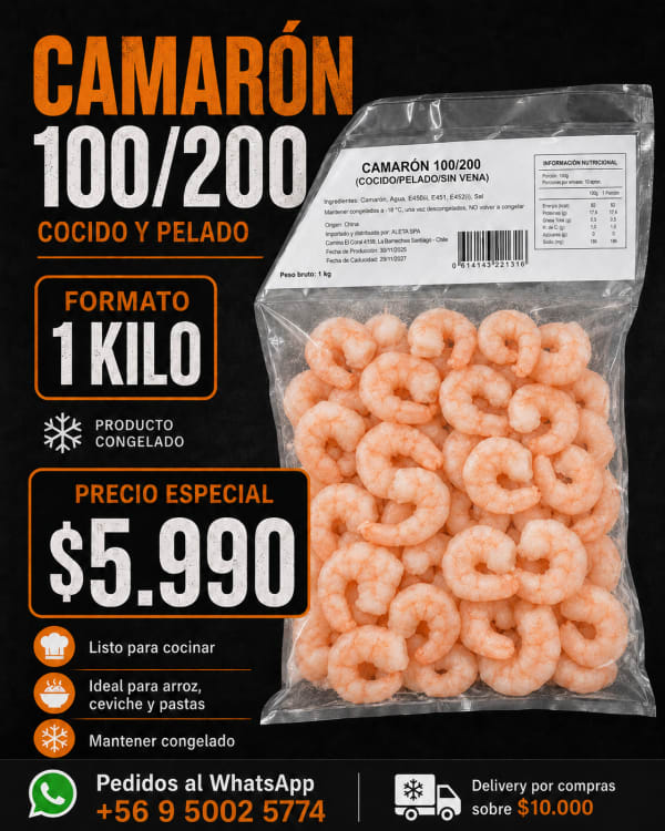 Camarones 100/200