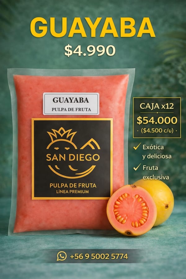 Pulpa Guayaba