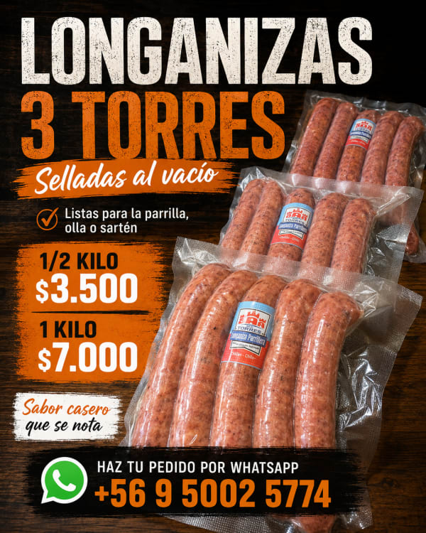 Longanizas ½ kilo