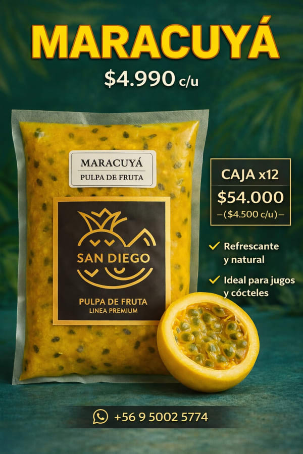 Pulpa Maracuyá
