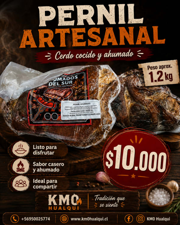 Pernil de cerdo Ahumado