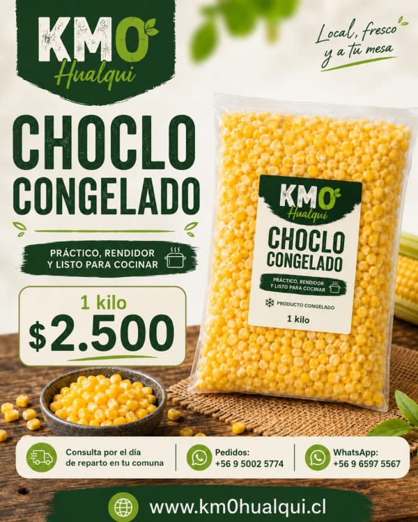 Choclo congelado