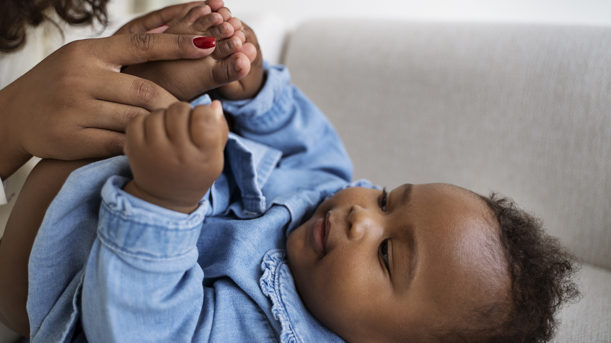 Toddler at The Cradle