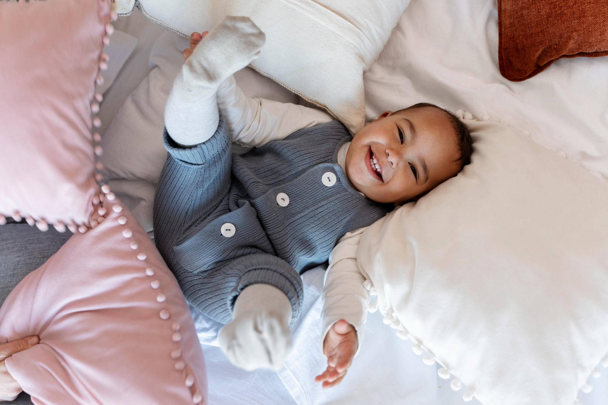 A happy baby